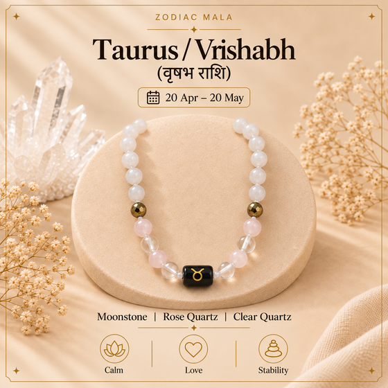 Shop Taurus / Vrishabh Zodiac Mala