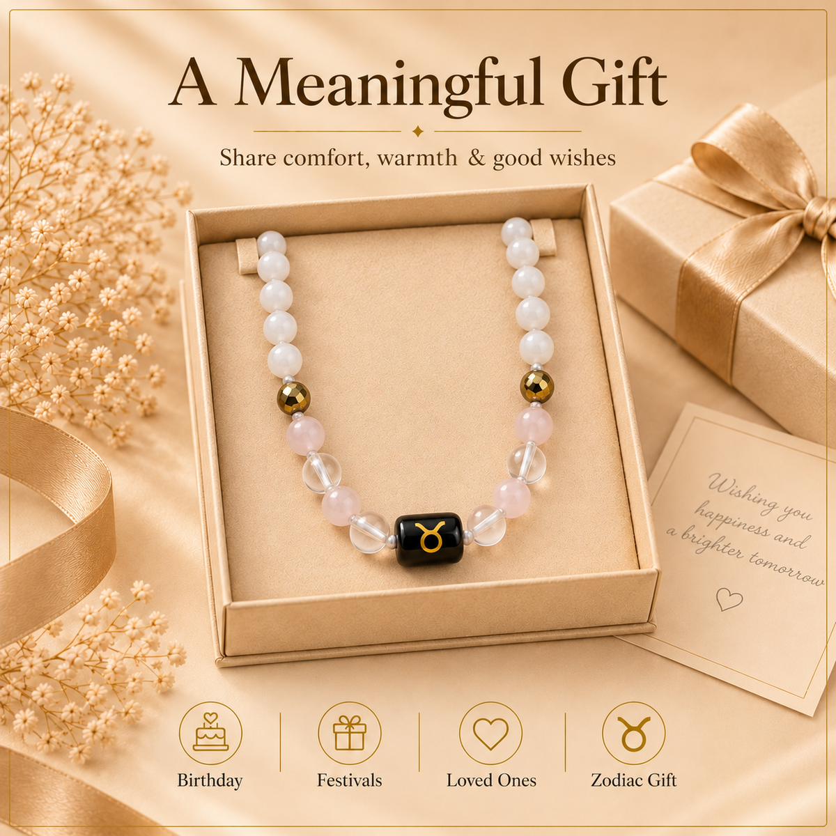 Shop Taurus / Vrishabh Zodiac Mala