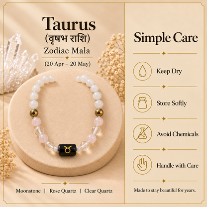 Shop Taurus / Vrishabh Zodiac Mala