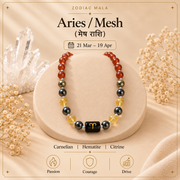 Buy Aries / Mesh Zodiac Mala