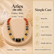 Buy Aries / Mesh Zodiac Mala