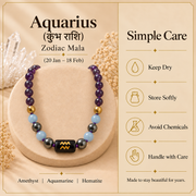 Aquarius / Kumbh Zodiac Mala