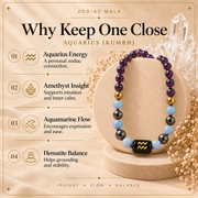 Aquarius / Kumbh Zodiac Mala