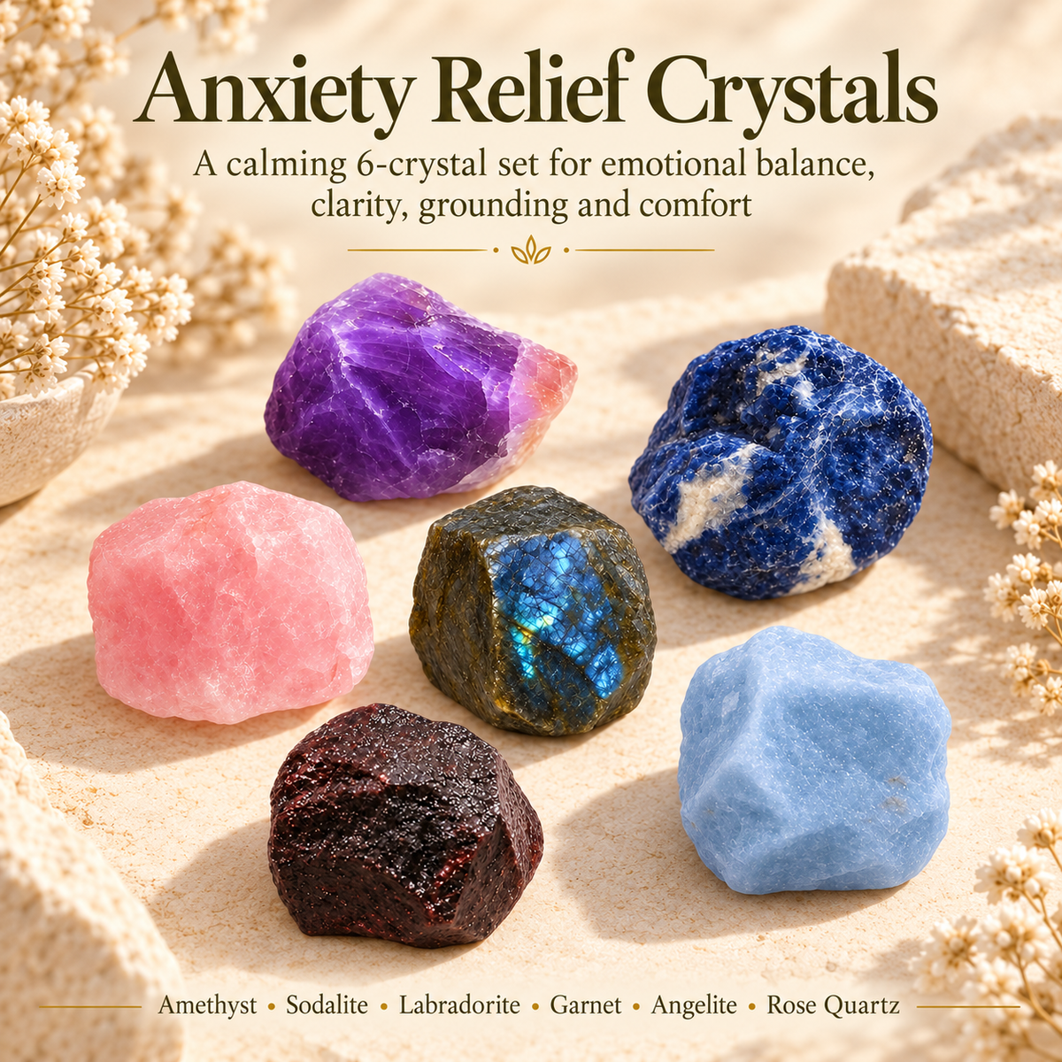 Anxiety Relief Crystals