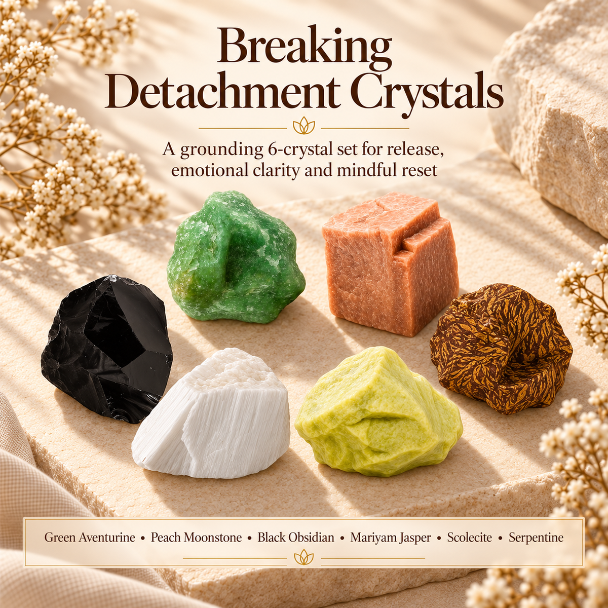 Breakup Detachment Crystals