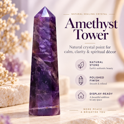 Amethyst Crystal Tower