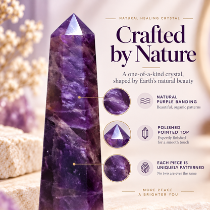 Amethyst Crystal Tower