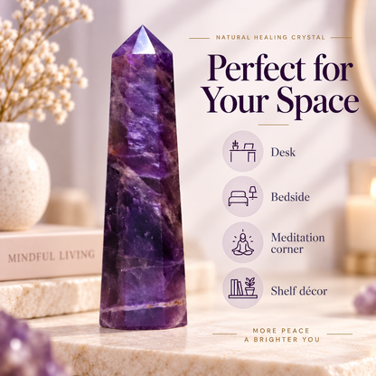 Amethyst Crystal Tower