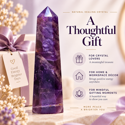 Amethyst Crystal Tower