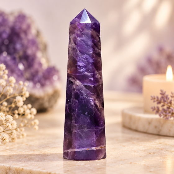 Amethyst Crystal Tower