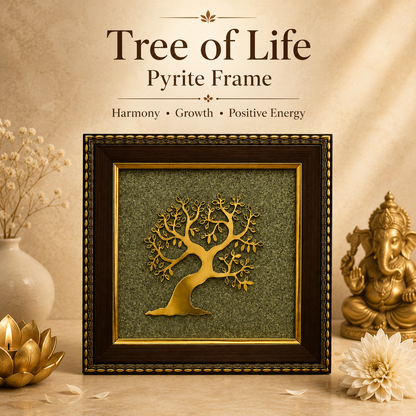 Buy Tree of Life Pyrite Frame
