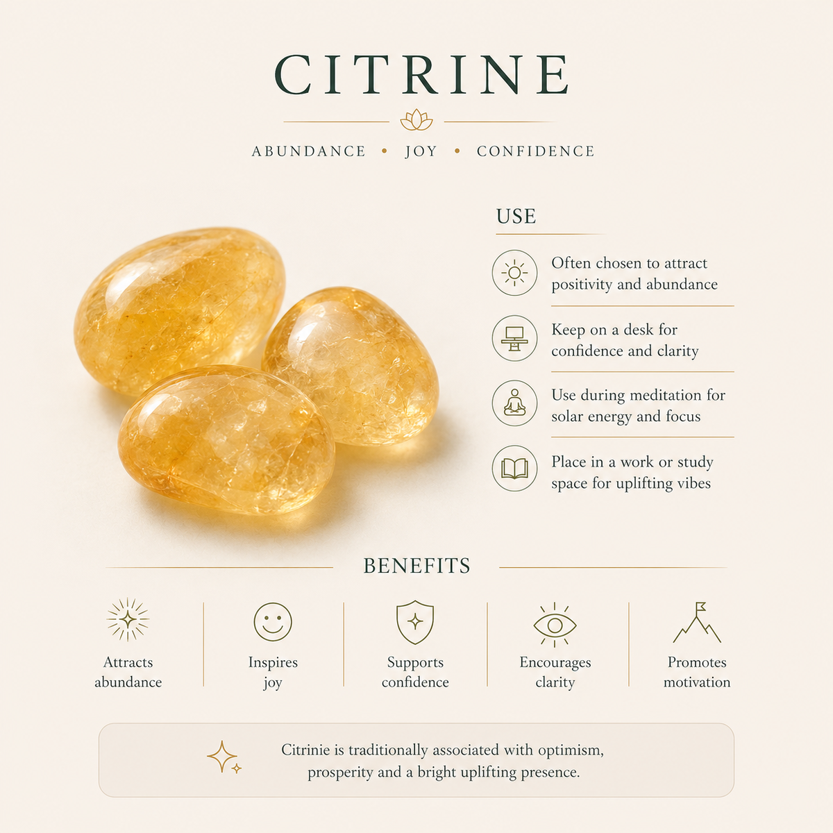 Citrine Crystal Tree – Handmade Gemstone Bonsai Tree for Home & Office Décor