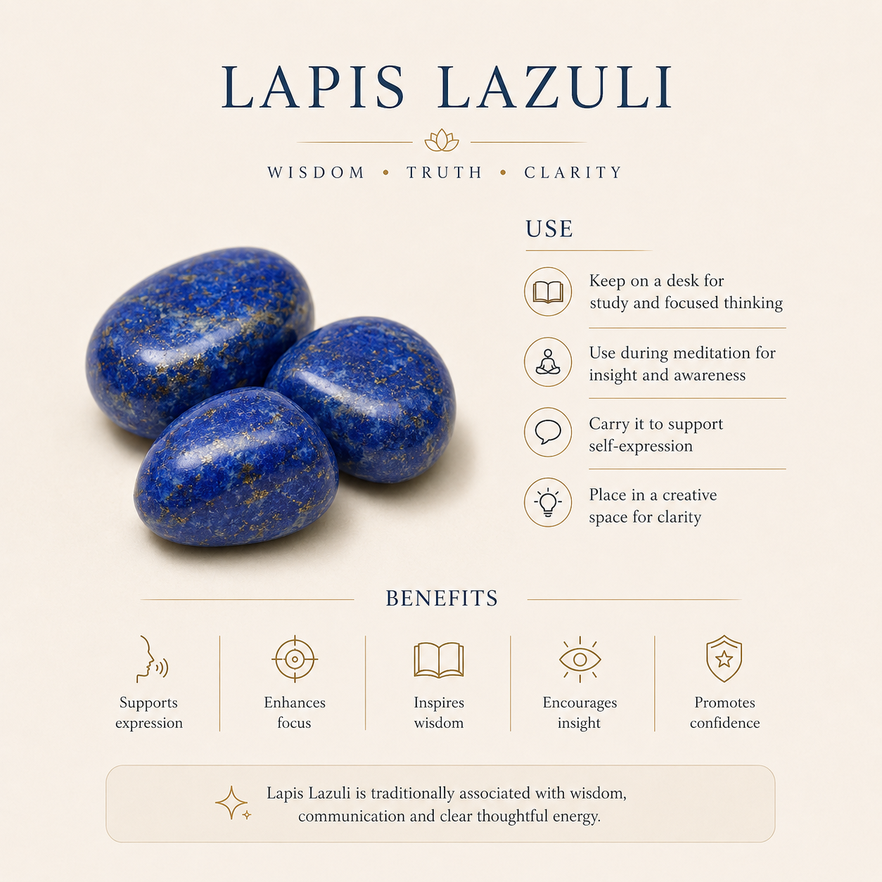 Lapis Lazuli Crystal Tree – Handmade Gemstone Bonsai Tree for Home & Office Decor