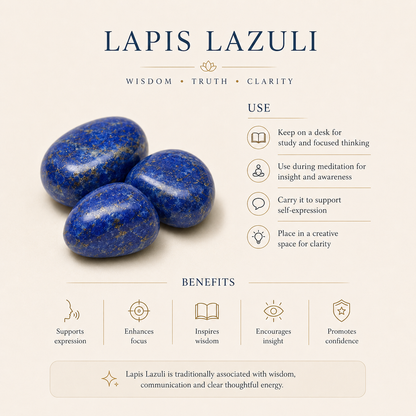 Lapis Lazuli Crystal Tree – Handmade Gemstone Bonsai Tree for Home & Office Decor