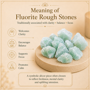 Fluorite Raw Crystal Stones