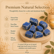 Lapis Lazuli Raw Crystals Stone - Natural Healing crystal stone