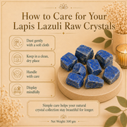 Lapis Lazuli Raw Crystals Stone - Natural Healing crystal stone