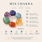 Mix 7 Chakra Crystal Tree