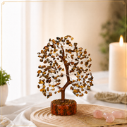 Buy Tiger’s Eye Crystal Wooden Tree