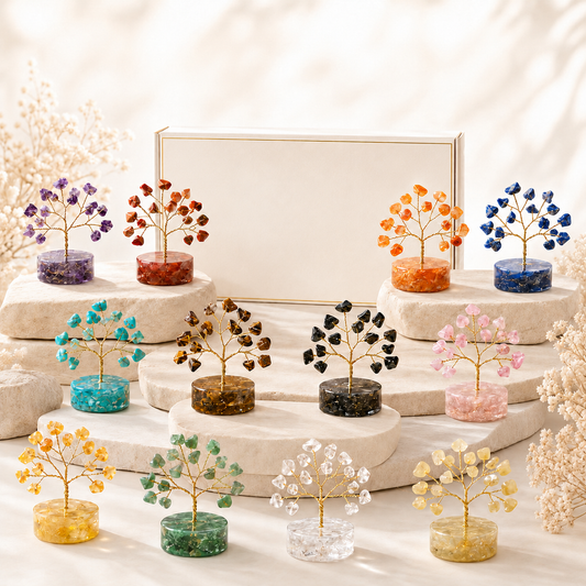 12 Crystal Tree Gift Set