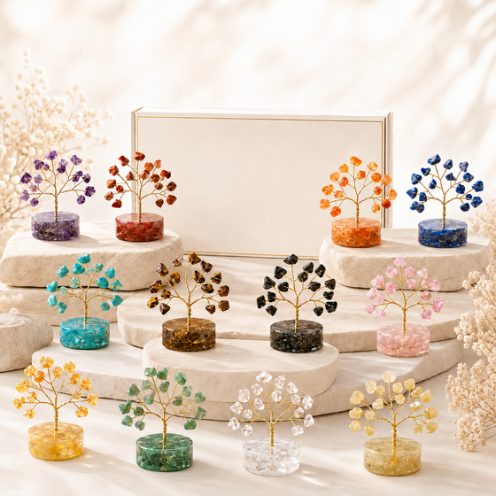 12 Crystal Tree Gift Set