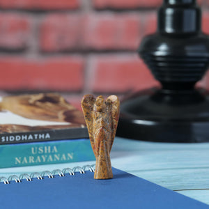 Calligraphy Mariam Jasper Angel Figurine for Positivity, Healing, and Protection
