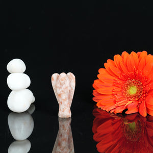 Sunstone Angel Figurine for Joy, Vitality, and Positivity