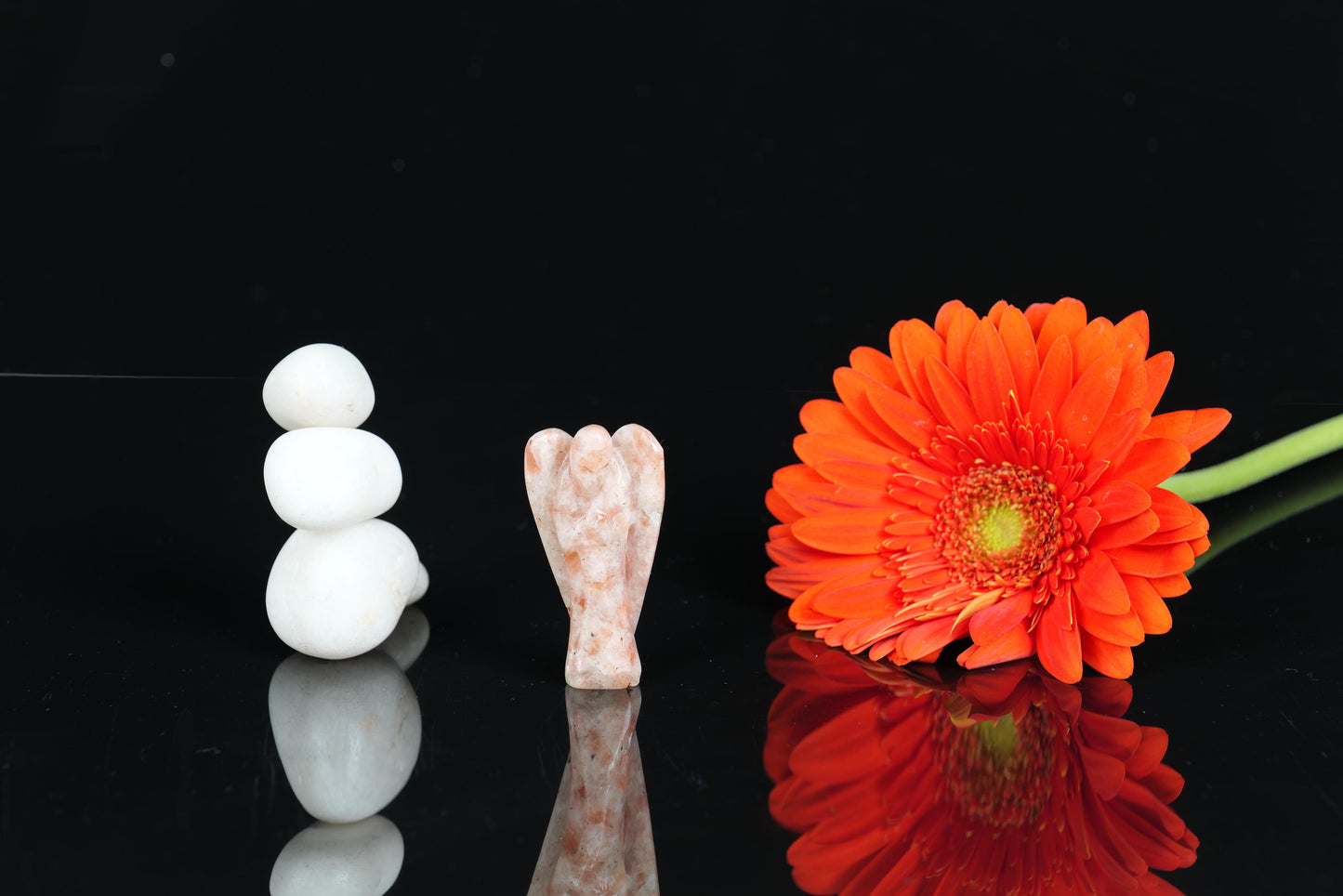 Sunstone Angel Figurine for Joy, Vitality, and Positivity