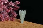 Green Jade Angel Figurine for Abundance, Healing, and Emotional Balance