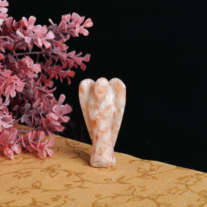 Sunstone Angel Figurine for Joy, Vitality, and Positivity