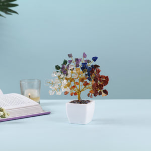 Seven Chakra Crystal Tree For Office