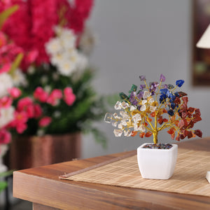 Seven Chakra Crystal Tree For Office