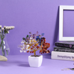 Seven Chakra Crystal Tree For Office