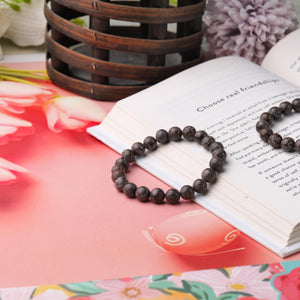 Leopardskin Jasper Beaded Bracelet