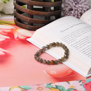 Labradorite Beaded Bracelet Transformation and Protection Stone
