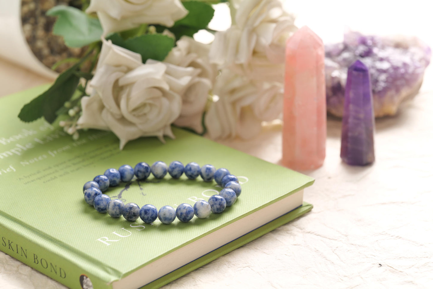 Certified Sodalite Beaded Bracelet