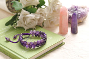 Certified Amethyst Bracelet for Men & Women | GemGlow
