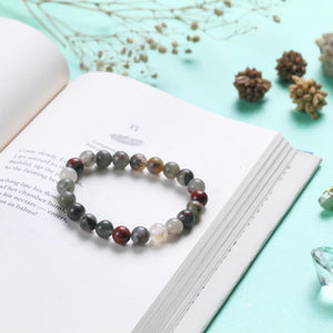 Certified Fancy Jasper Beaded Bracelet