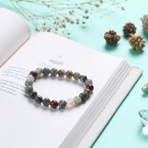 Certified Fancy Jasper Beaded Bracelet