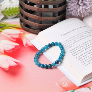 Amazonite Beaded Bracelet for Communication and Harmony