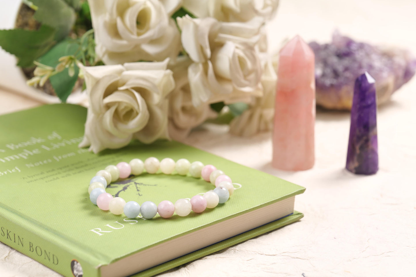 Multi-Pastel Beaded Bracelet for Tranquility and Harmony