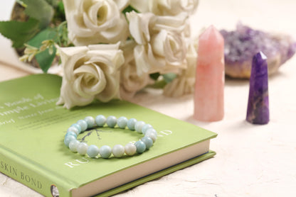 Amazonite Beaded Bracelet for Inner Peace and Balance