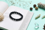Lava Stone Beaded Bracelet for Grounding, Strength, and Courage