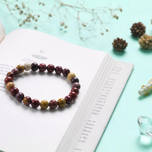 Mookaite Jasper Bracelet for Grounding and Vitality