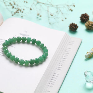 Green Aventurine Healing Bracelet for Prosperity and Luck