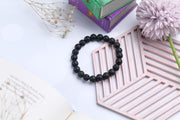 Lava Stone Beaded Bracelet for Grounding, Strength, and Courage