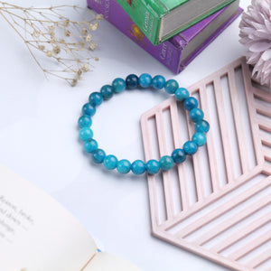 Amazonite Beaded Bracelet for Communication and Harmony