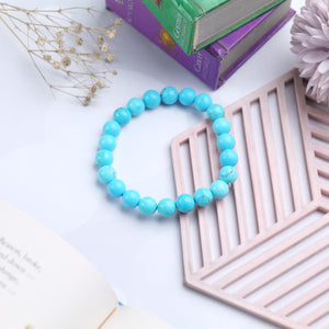 Turquoise Beaded Bracelet for Protection, Healing, and Serenity