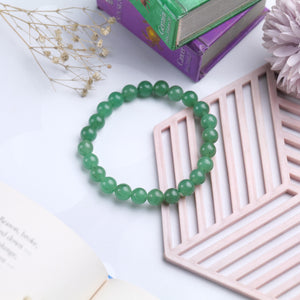 Green Aventurine Healing Bracelet for Prosperity and Luck