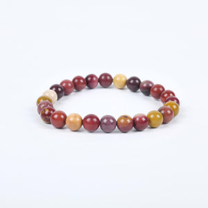 Mookaite Jasper Bracelet for Grounding and Vitality
